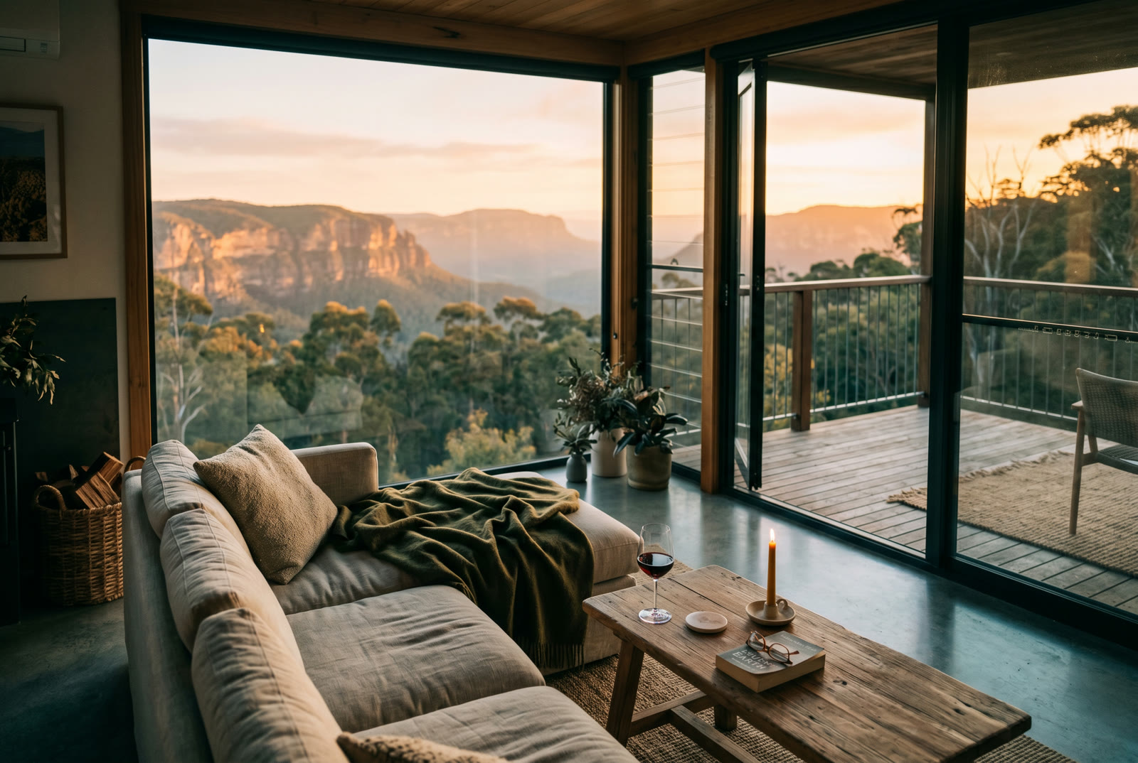 DenZen — A beautiful coastal home deck with ocean views